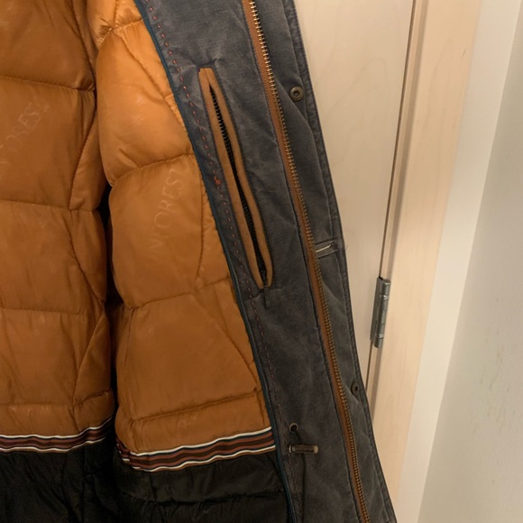 Rainforest ThermoLuxe Real Shearling Trim Daviston Coat Jacket - Black - Size XL - Picture 10 of 10